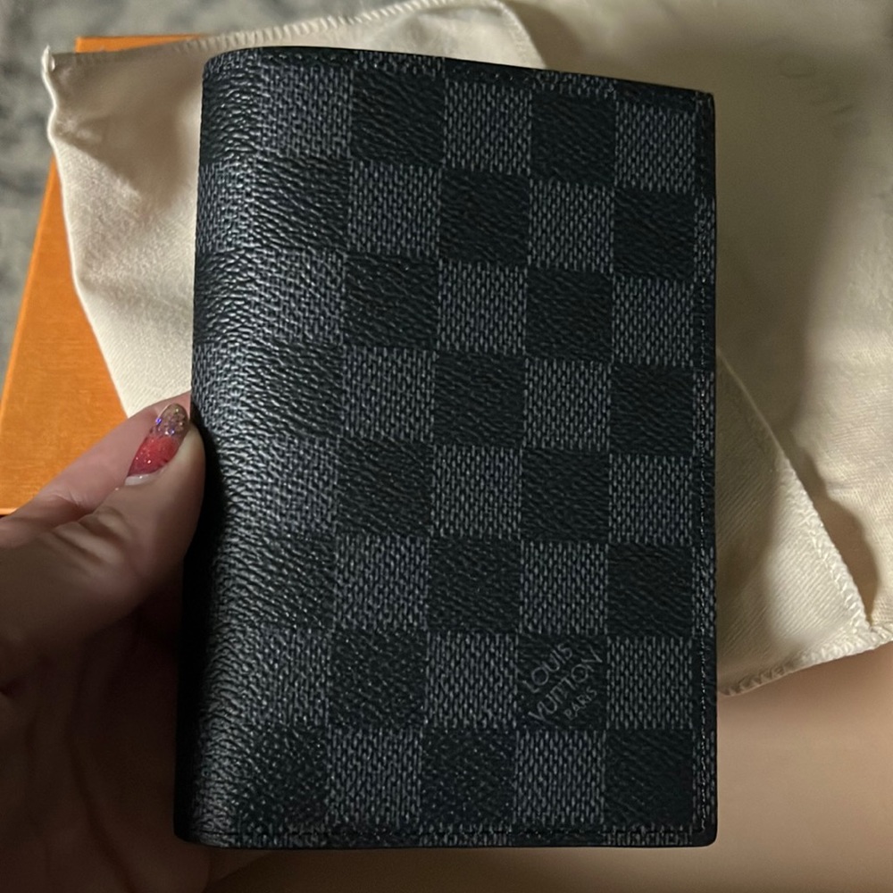 Louis Vuitton Graphite Passport Holder